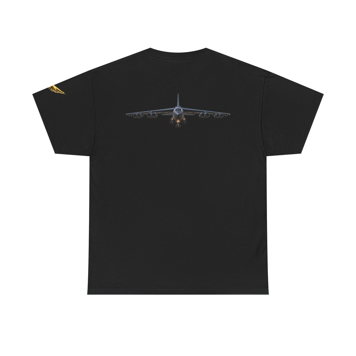 Bomber Jet Backprint T-Shirt — Military Aircraft Vintage Aviation Tee