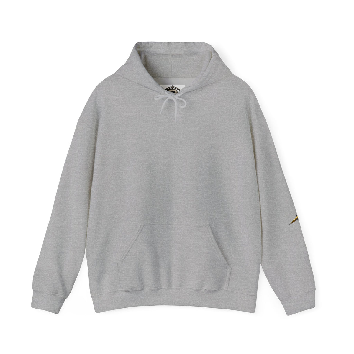Eagle Emblem Hoodie — Vintage American Shield Graphic Hooded Sweatshirt
