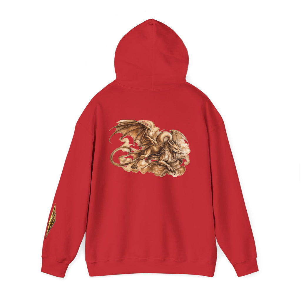 Hoodie — Golden Dragon Art Pullover