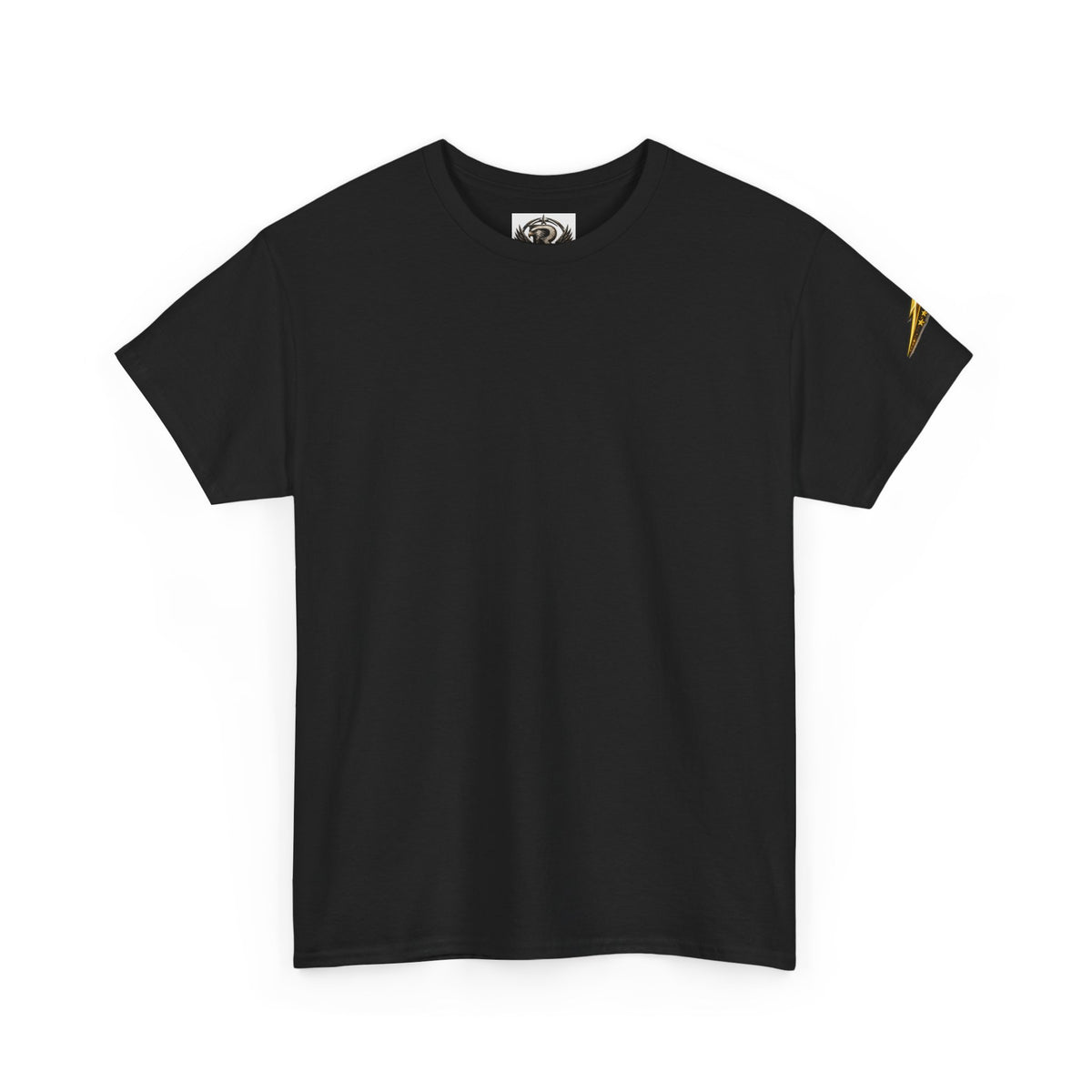 Eagle Wings Graphic Tee — Golden Flying Eagle Back Print