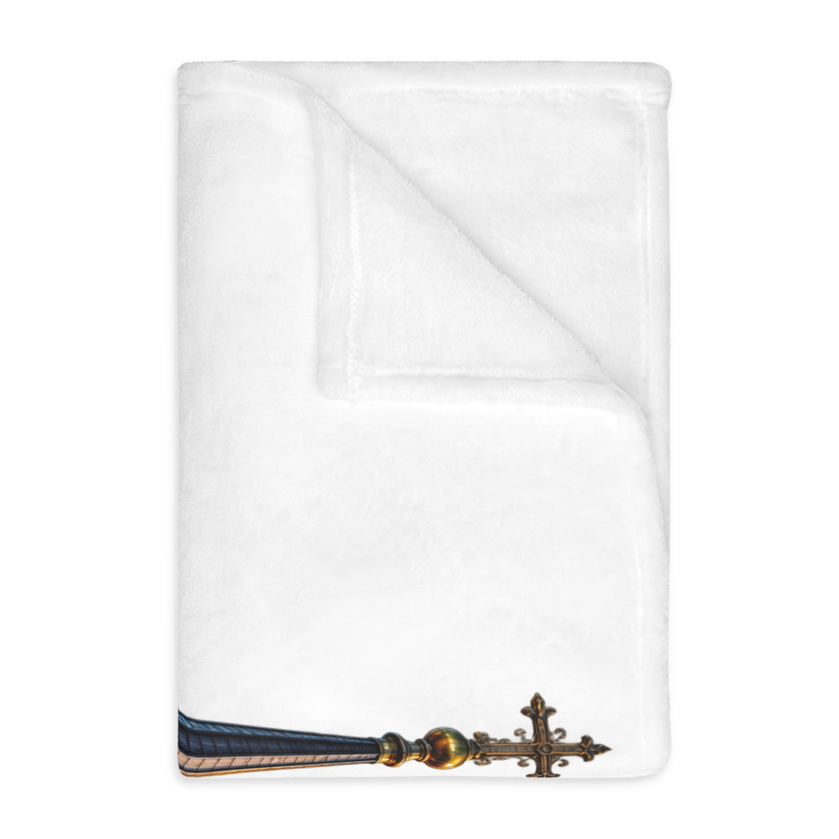 Church Steeple Velveteen Microfiber Blanket — Relentless Logo Two-Sided Throw