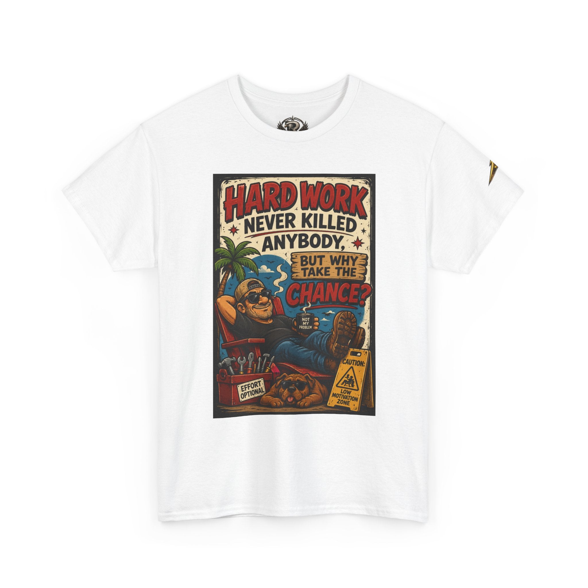 Hard Work Never Killed Tee — Vintage Retro Graphic T-Shirt