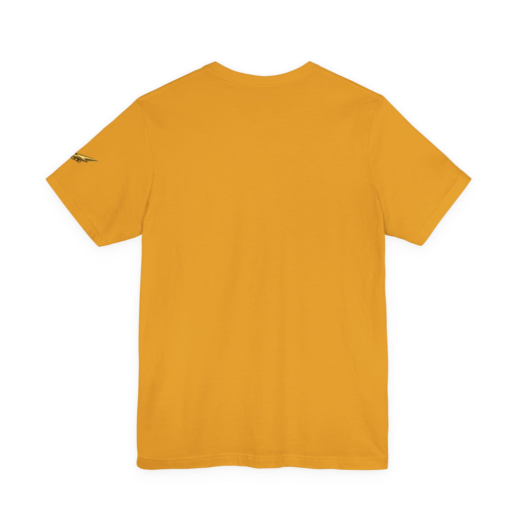 Lion Crest T-Shirt — Regal Sun Shield Graphic Tee