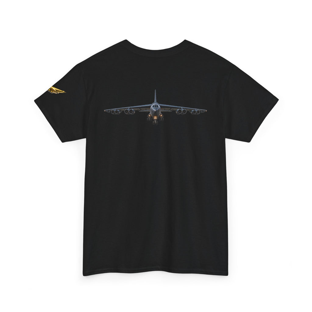 Bomber Jet Backprint T-Shirt — Military Aircraft Vintage Aviation Tee