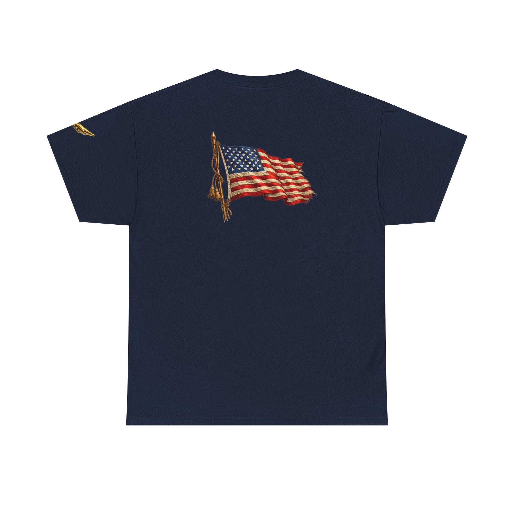 T-Shirt — "In God We Trust" Eagle & American Flag Patriotic Tee