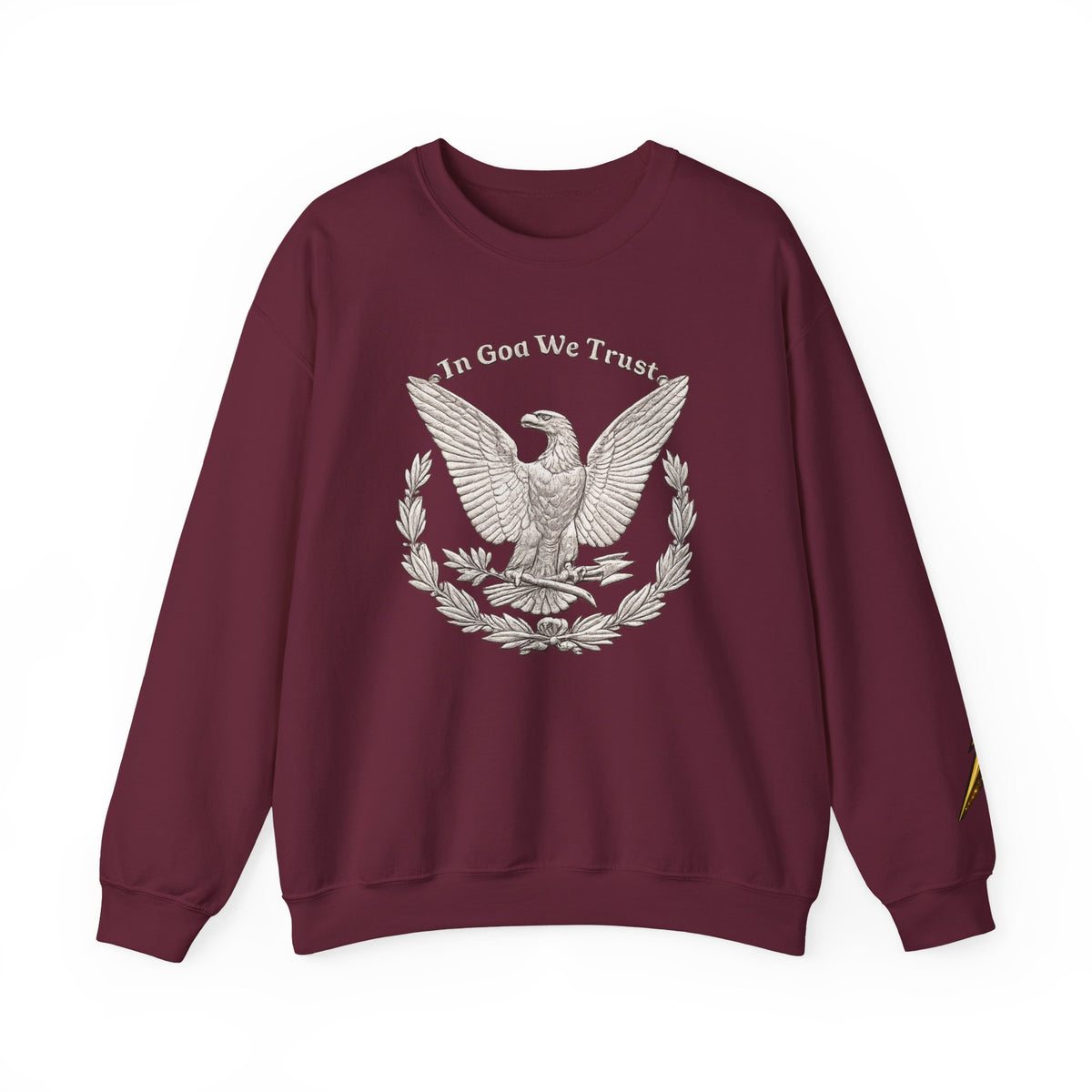 In God We Trust Eagle Crewneck Sweatshirt
