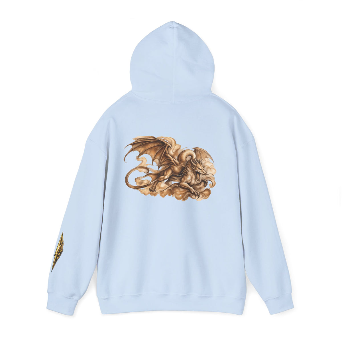 Hoodie — Golden Dragon Art Pullover