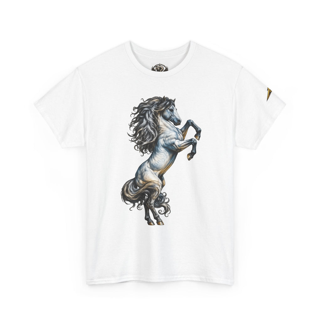 Rearing Stallion Graphic Tee — Majestic Horse T-Shirt