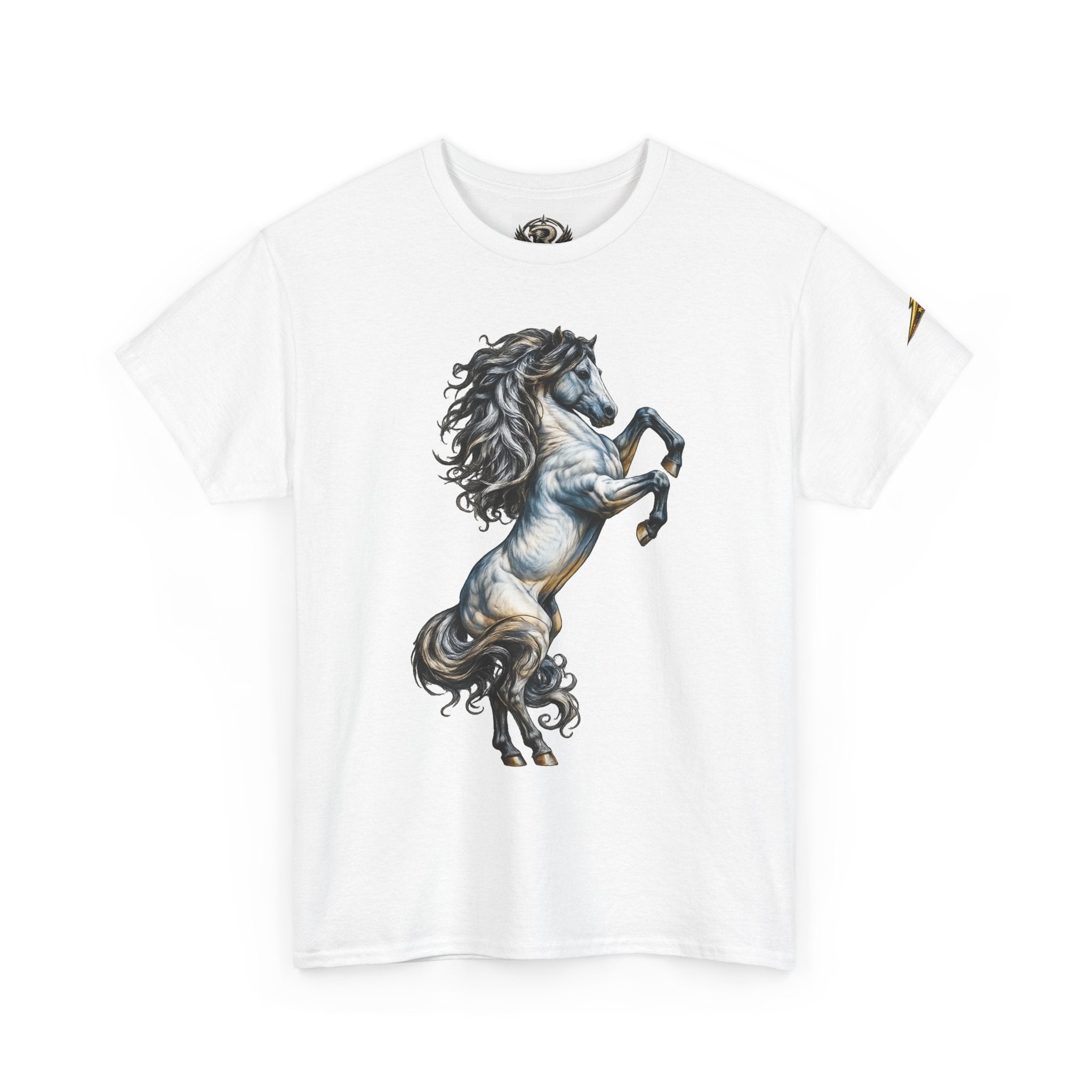 Rearing Stallion Graphic Tee — Majestic Horse T-Shirt