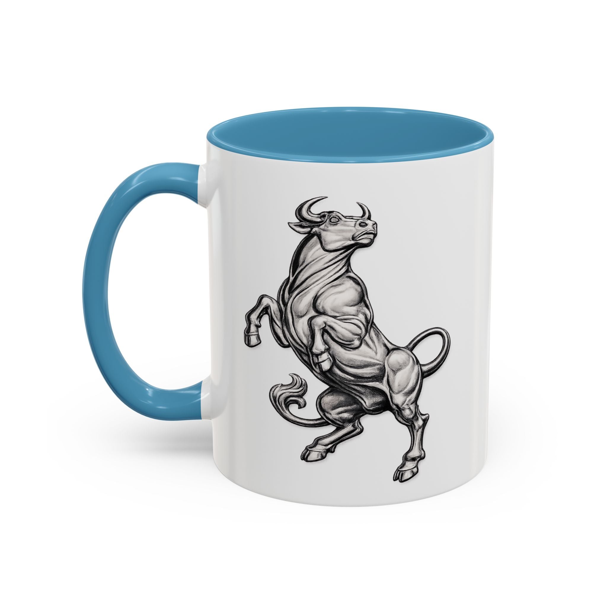 Taurus Bull Coffee Mug — Zodiac Astrology Accent Mug (11/15oz)
