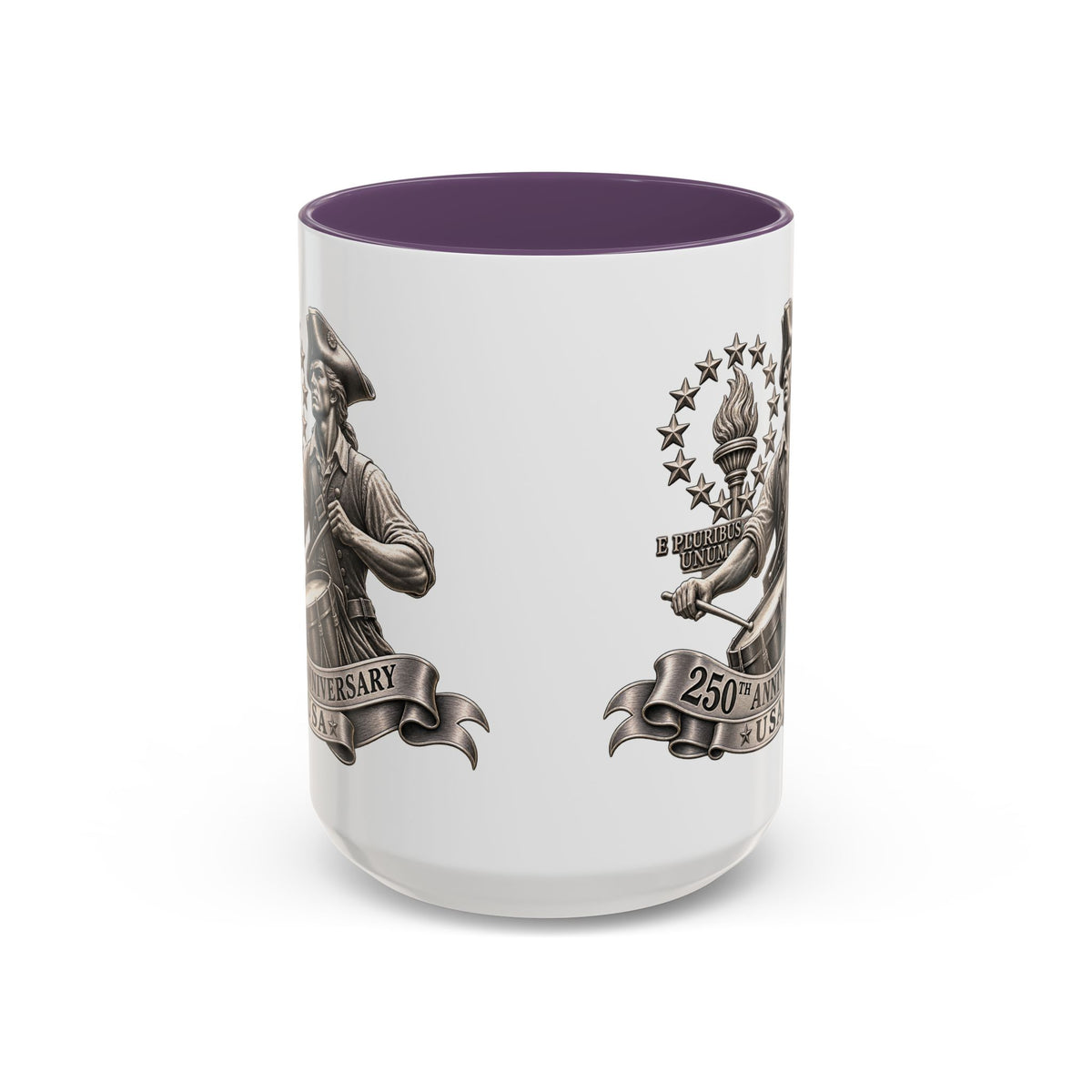 250th Anniversary USA Drum-Major Accent Coffee Mug