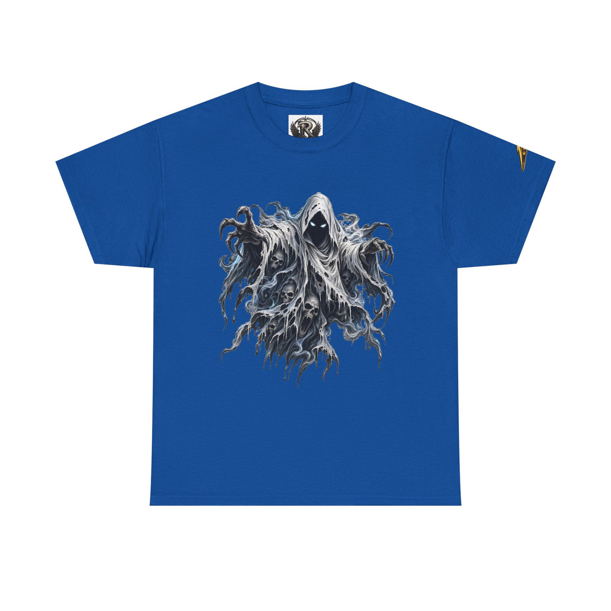 Ghostly Reaper Graphic Tee — Dark Grunge Horror T‑Shirt