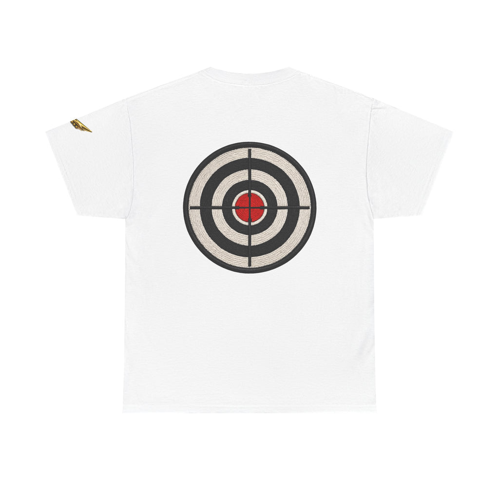 Target Practice Graphic Tee — Retro Bullseye Target T-Shirt