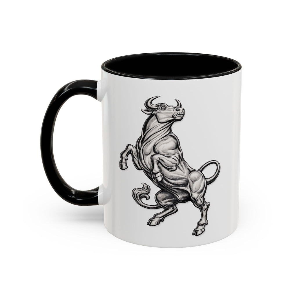 Taurus Bull Coffee Mug — Zodiac Astrology Accent Mug (11/15oz)