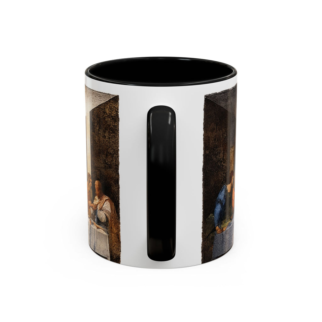 Last Supper Accent Coffee Mug — Religious Art Ceramic Coffee Cup (11/15oz)
