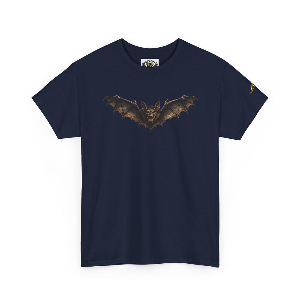 Bat Silhouette Tee — Gothic Halloween Bat Graphic T-Shirt