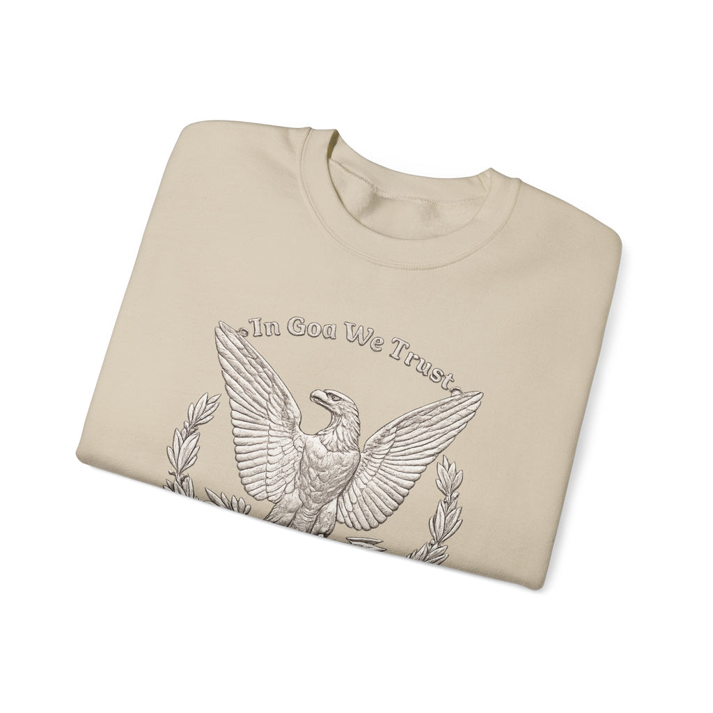 In God We Trust Eagle Crewneck Sweatshirt