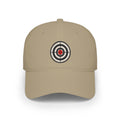Target Bullseye Baseball Cap — Red Low Profile Hat