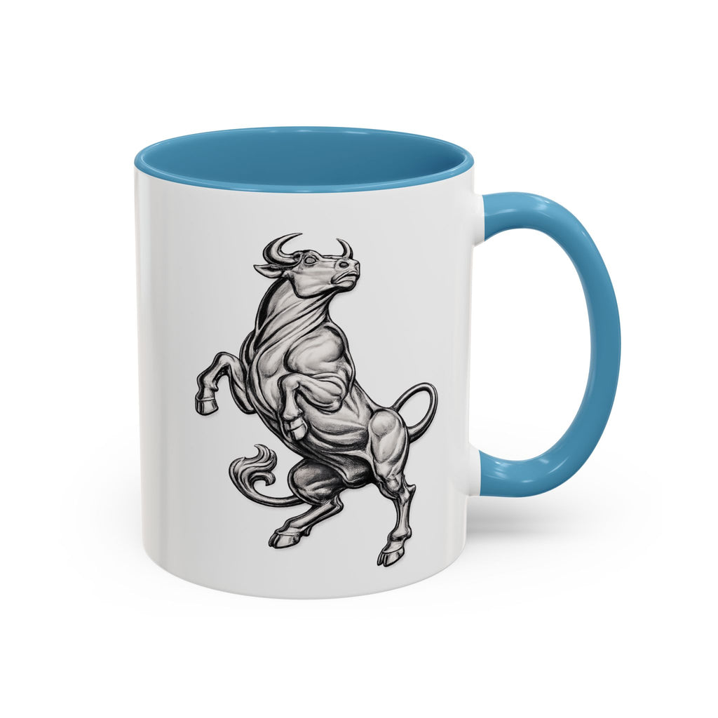 Taurus Bull Coffee Mug — Zodiac Astrology Accent Mug (11/15oz)