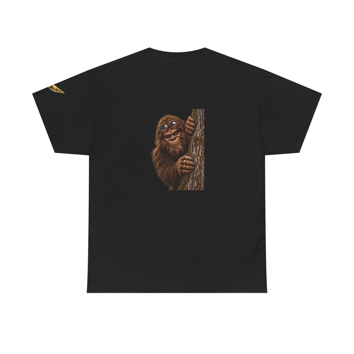 Bigfoot Peeking Graphic Tee