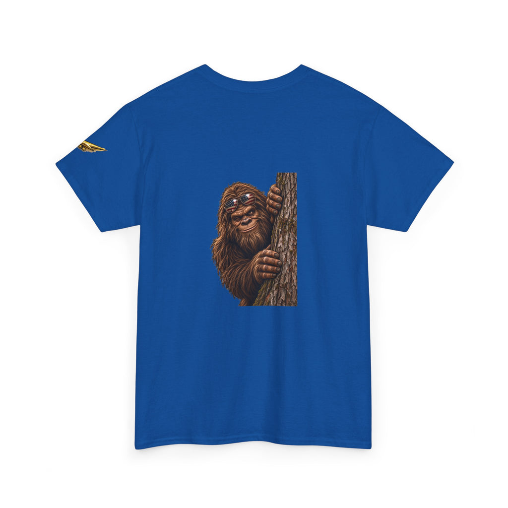 Bigfoot Peeking Graphic Tee