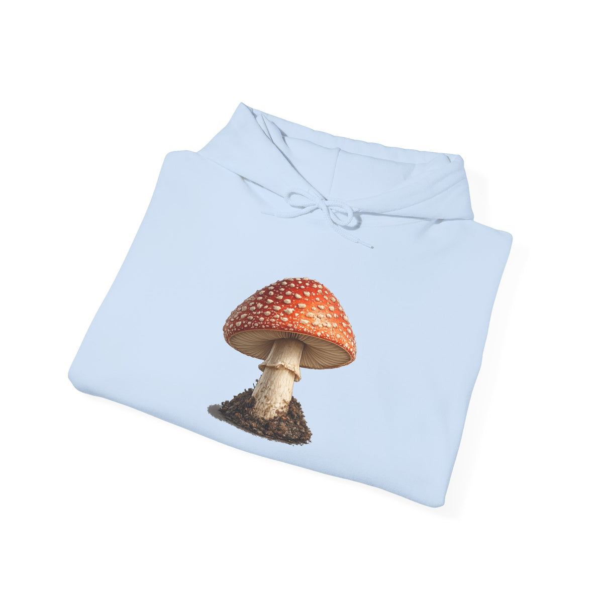 Mushroom Hoodie — Vintage Fly Agaric Fungi Graphic Pullover