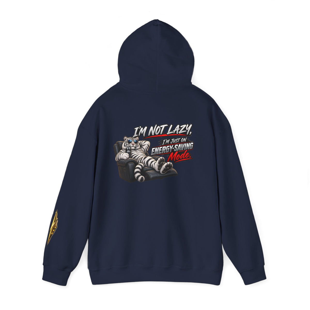 Cat 'Energy‑Saving Mode' Hoodie