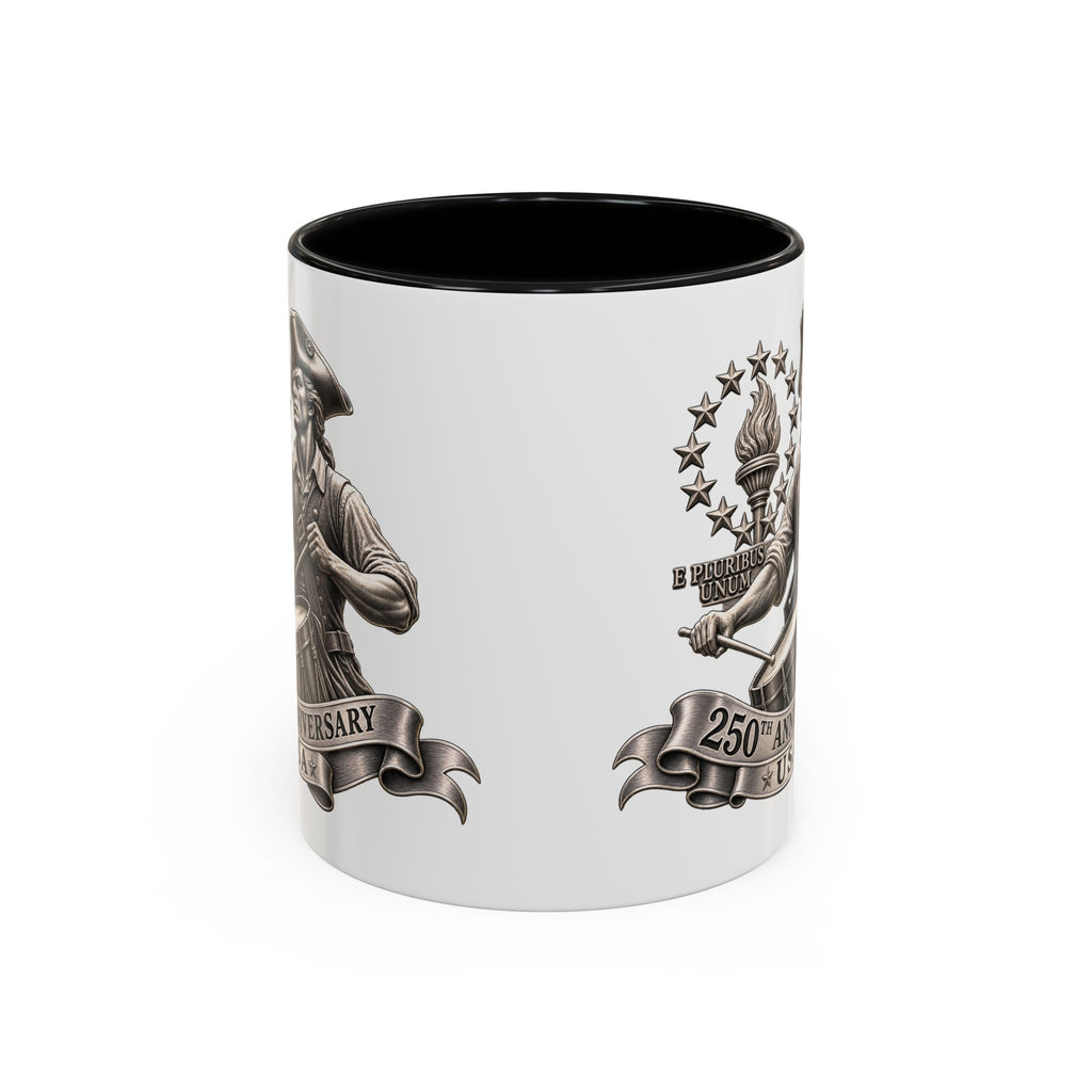 250th Anniversary USA Drum-Major Accent Coffee Mug