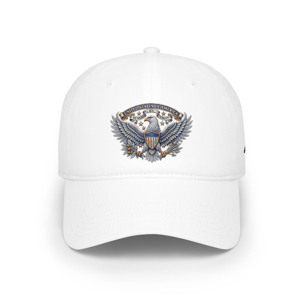 Patriotic Eagle Low Profile Baseball Cap