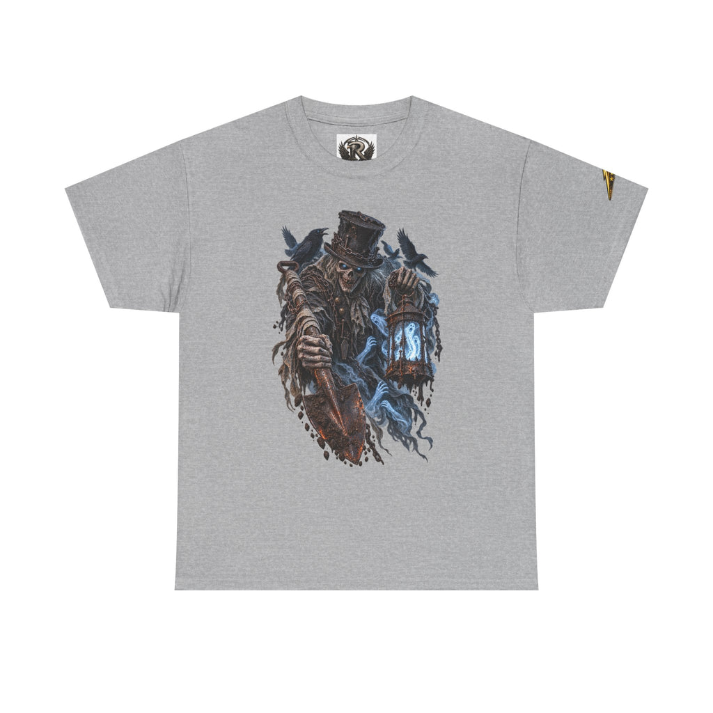 Gothic Reaper Tee — Dark Victorian Grim Reaper Graphic T-Shirt