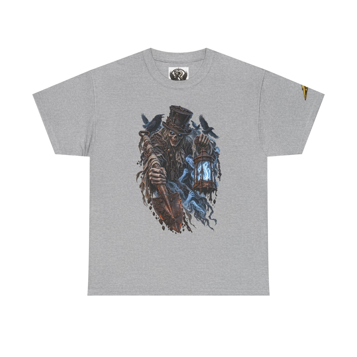 Gothic Reaper Tee — Dark Victorian Grim Reaper Graphic T-Shirt