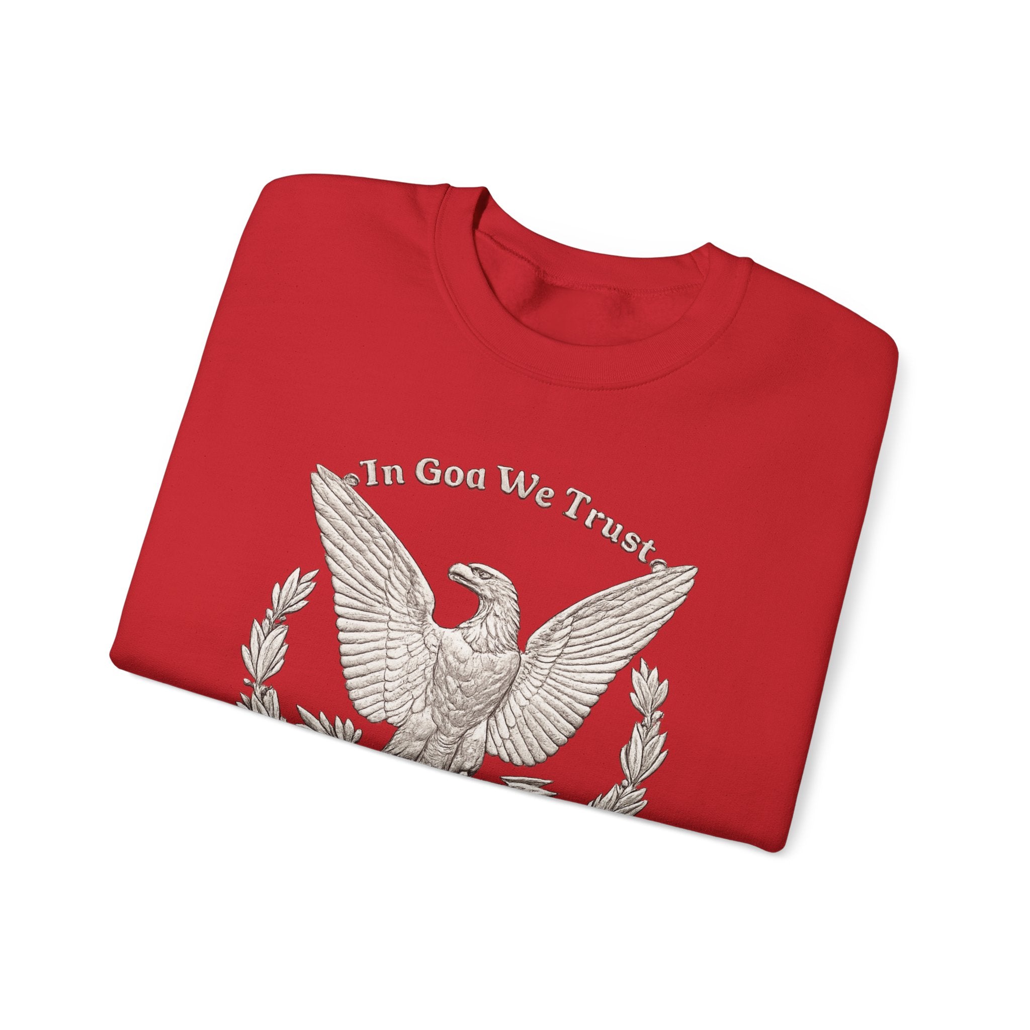 In God We Trust Eagle Crewneck Sweatshirt