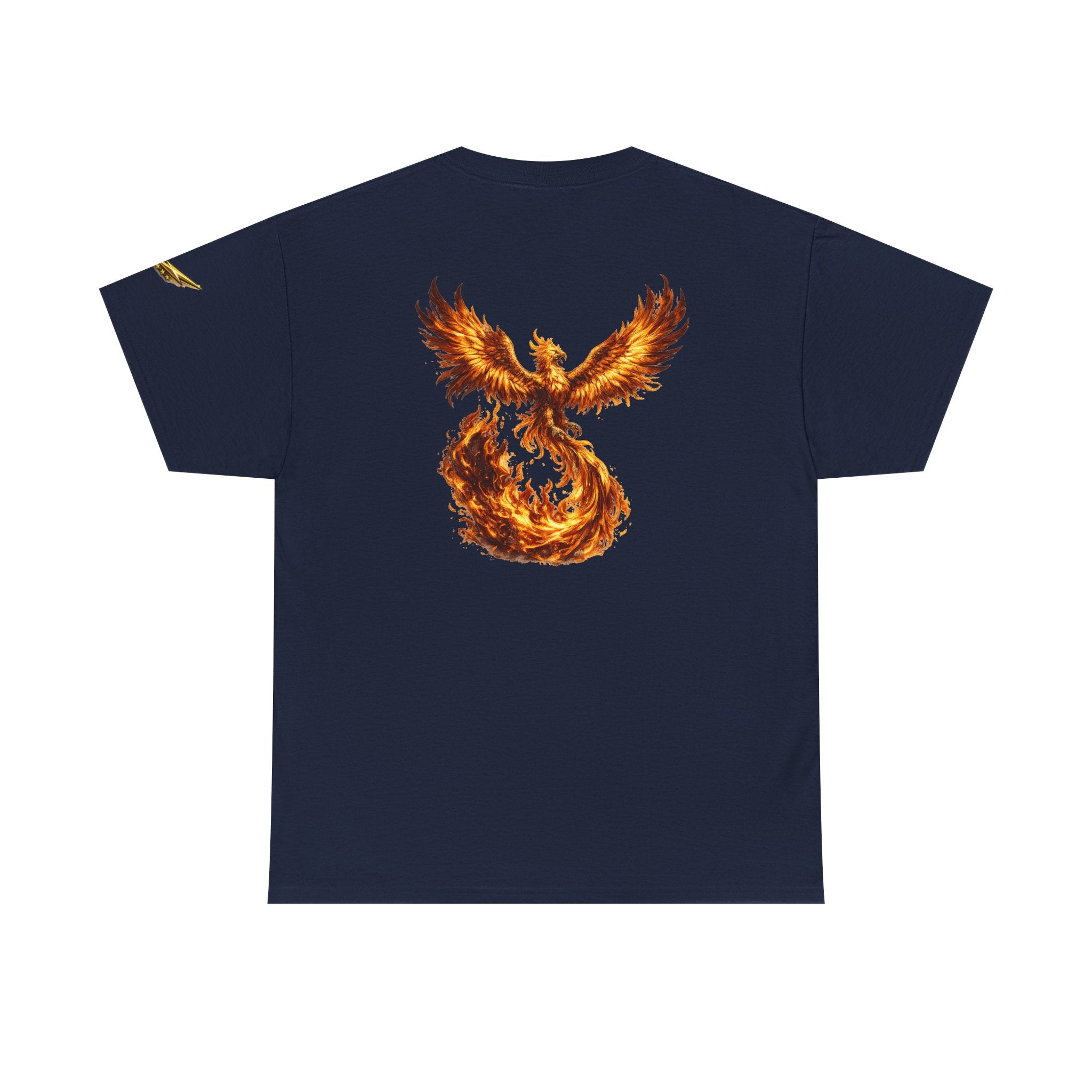 Phoenix Flame T-Shirt — Fiery Mythical Bird Graphic Tee