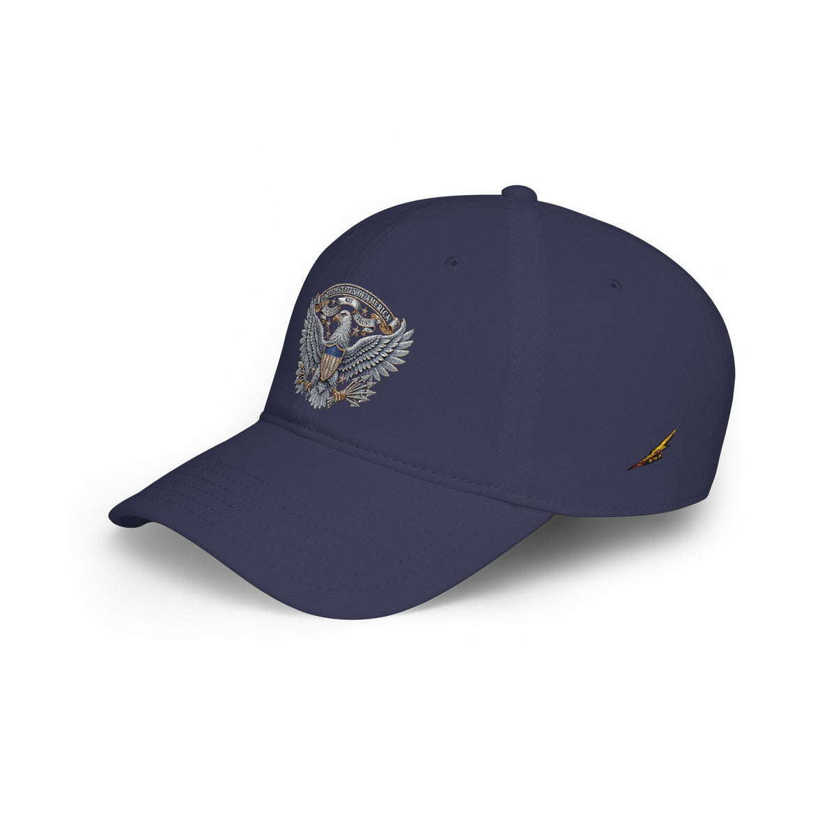 Patriotic Eagle Low Profile Baseball Cap