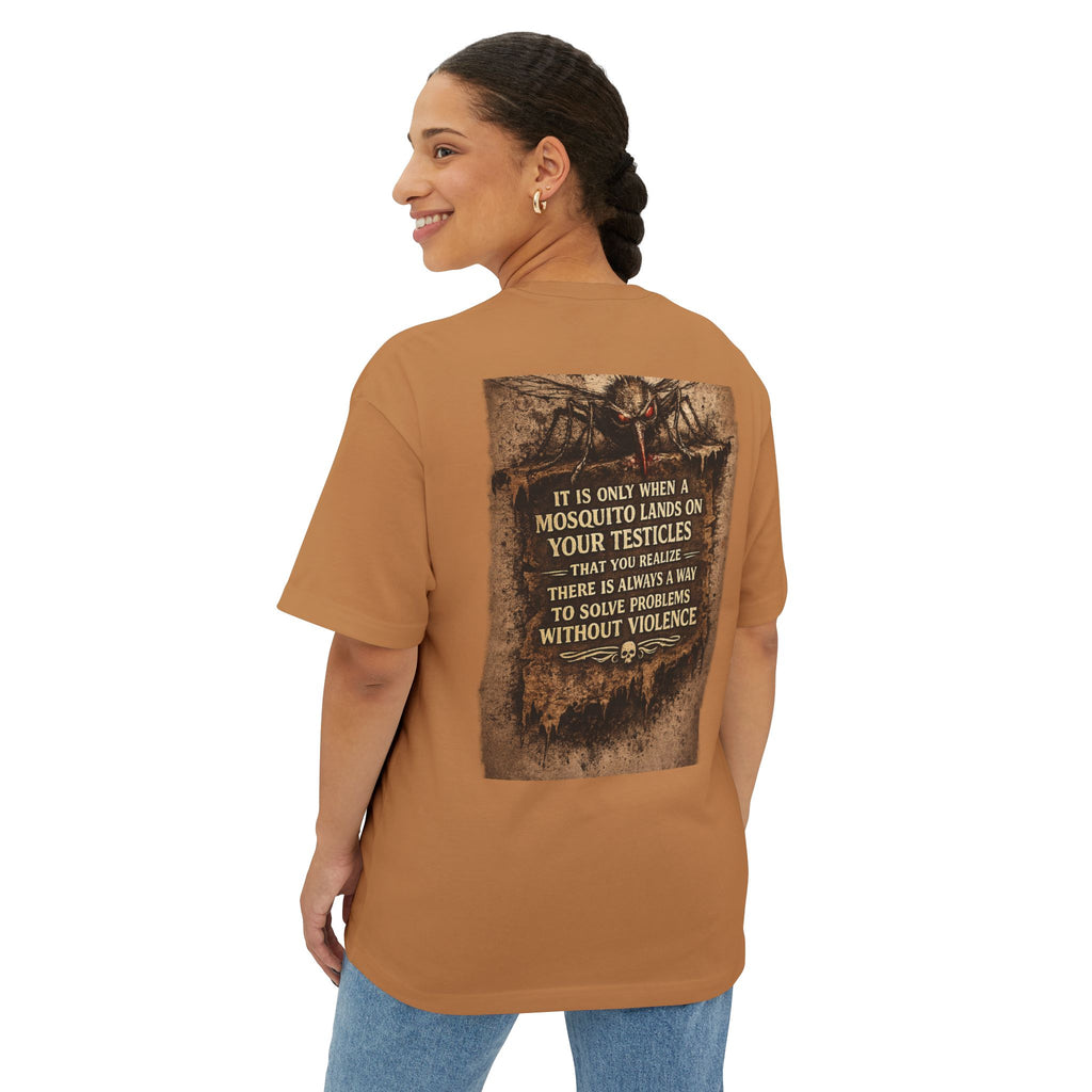 T‑Shirt — 'Relentless' Mosquito Quote Graphic Tee