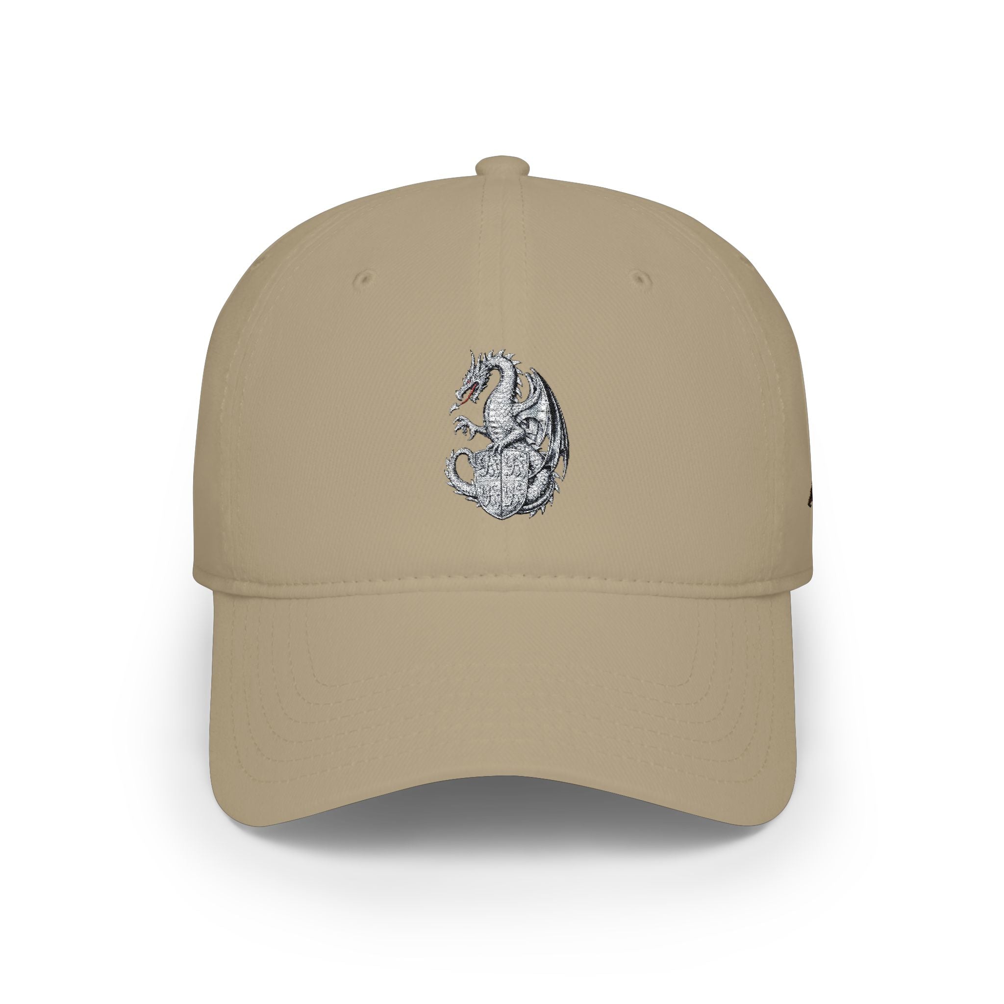Dragon Embroidered Cap — Low Profile Baseball Hat