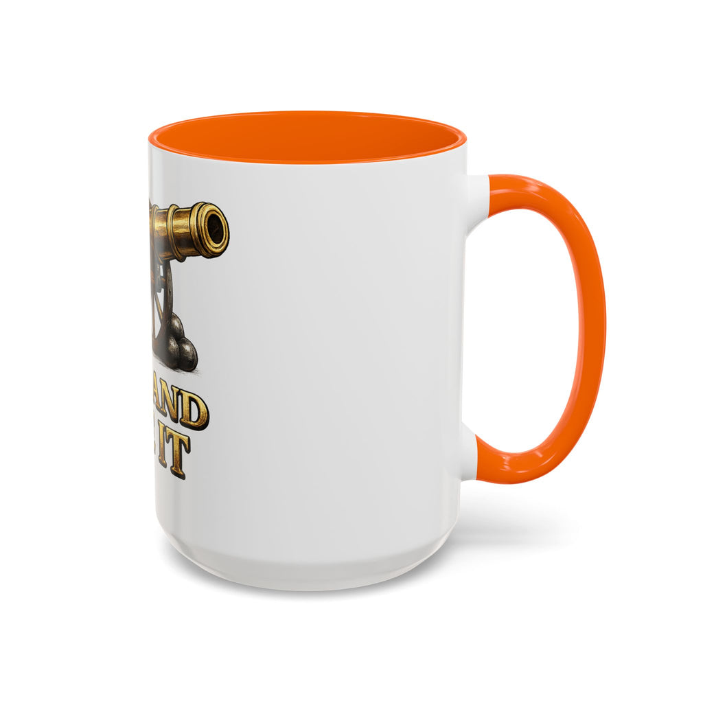 Come and Take It Coffee Mug - Cannon Graphic Patriotic Tea Cup