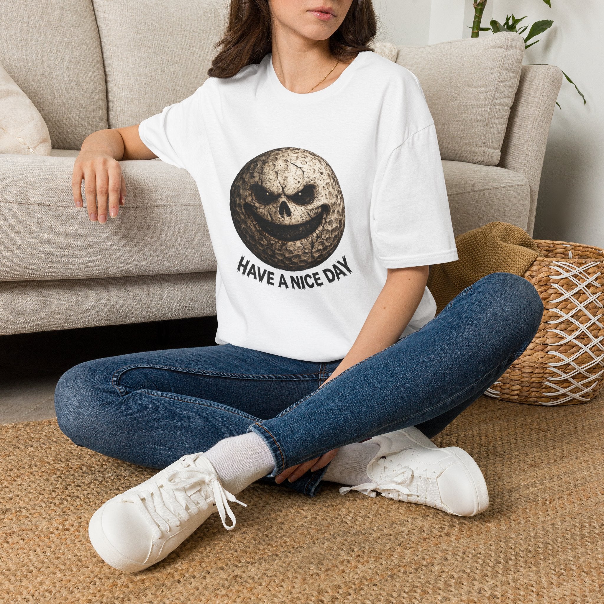 Skull Moon "Have A Nice Day" T-Shirt
