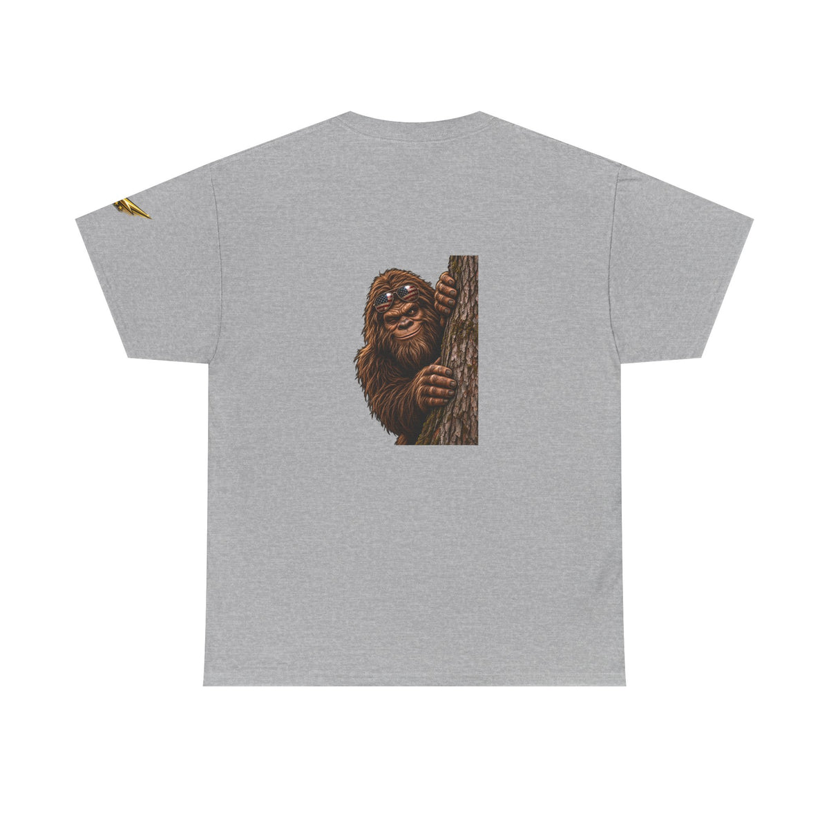 Bigfoot Peeking Graphic Tee