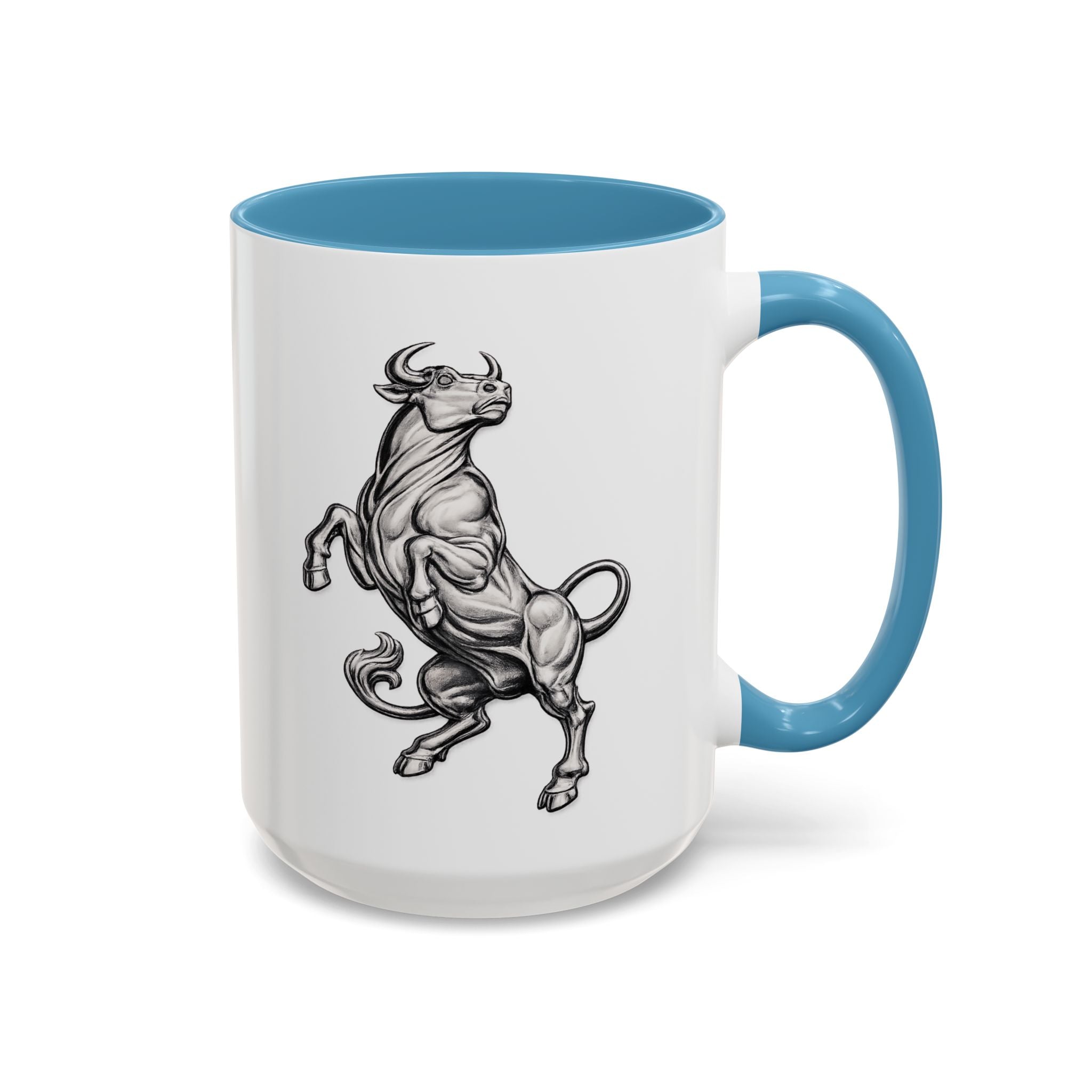 Taurus Bull Coffee Mug — Zodiac Astrology Accent Mug (11/15oz)