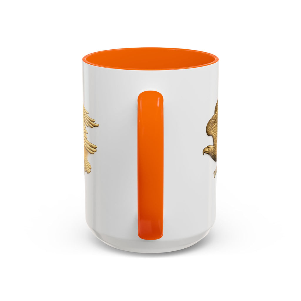 Gold Eagle "In God We Trust" Accent Coffee Mug