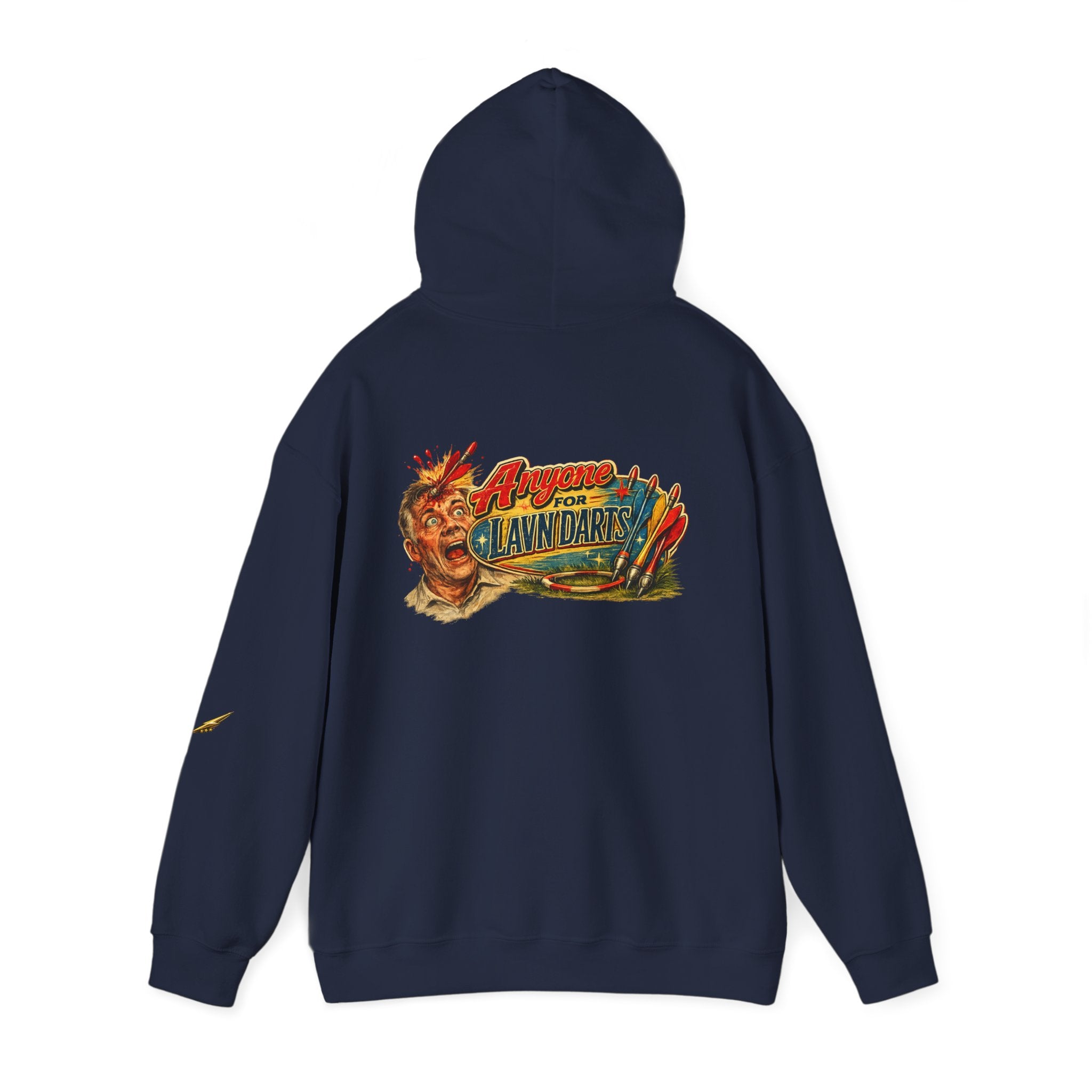 Hoodie - Awesome Lawn Darts Vintage Graphic Hoodie