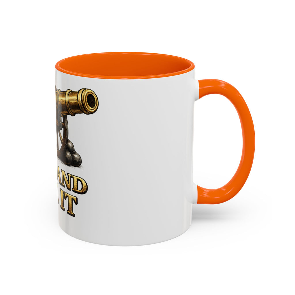 Come and Take It Coffee Mug - Cannon Graphic Patriotic Tea Cup