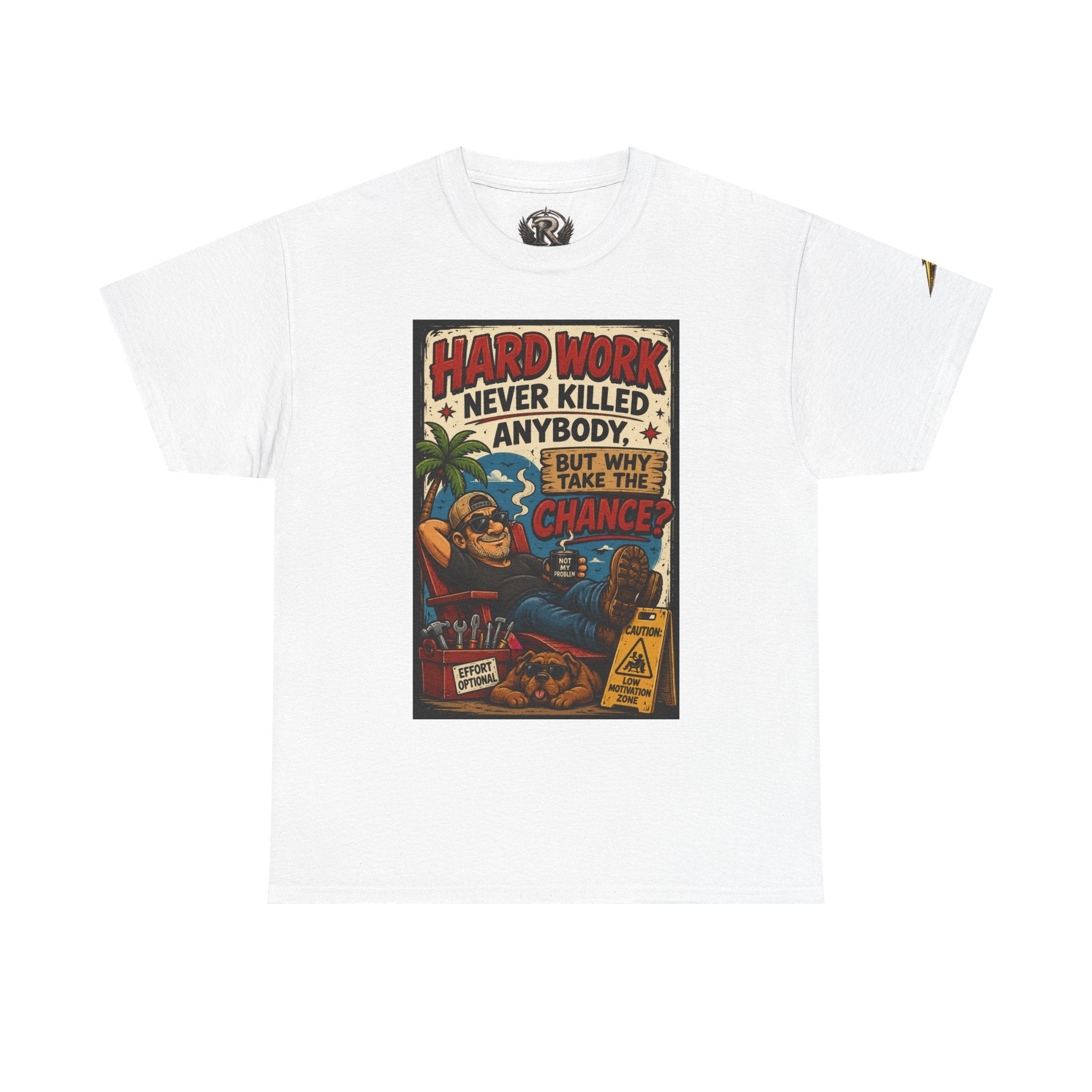Hard Work Never Killed Tee — Vintage Retro Graphic T-Shirt