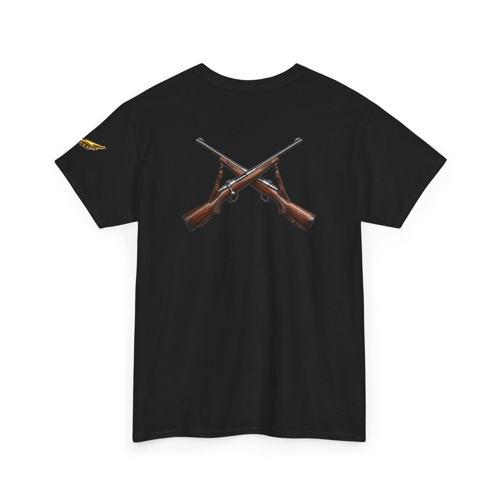 Crossed Rifles T-Shirt – Vintage Hunting Rifle Graphic Tee