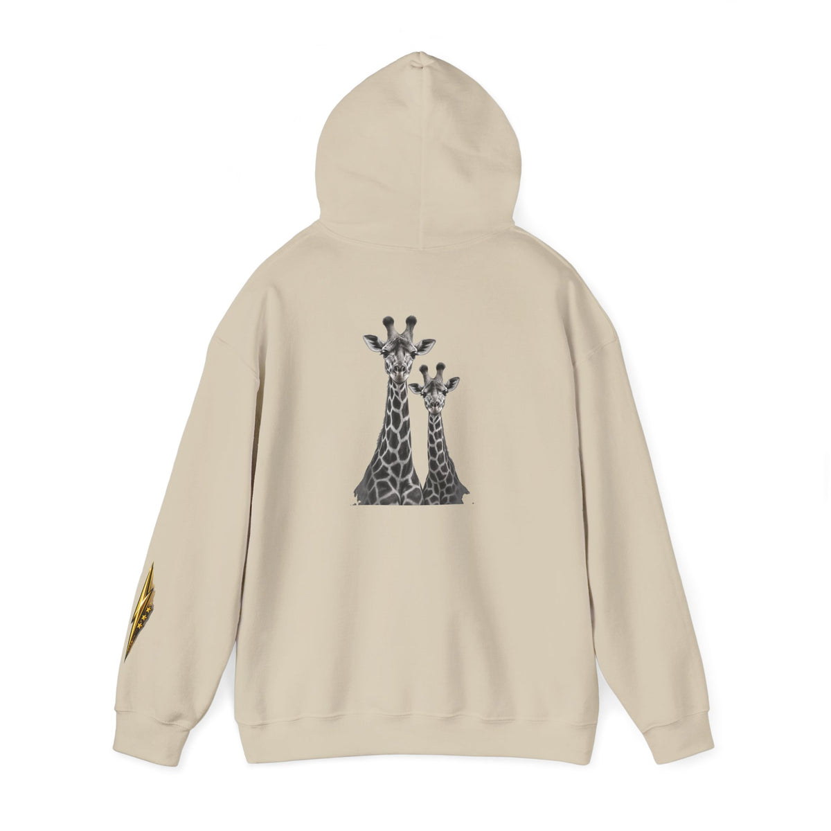 Giraffe Mom & Baby Hoodie — Cute Safari Animal Sweatshirt