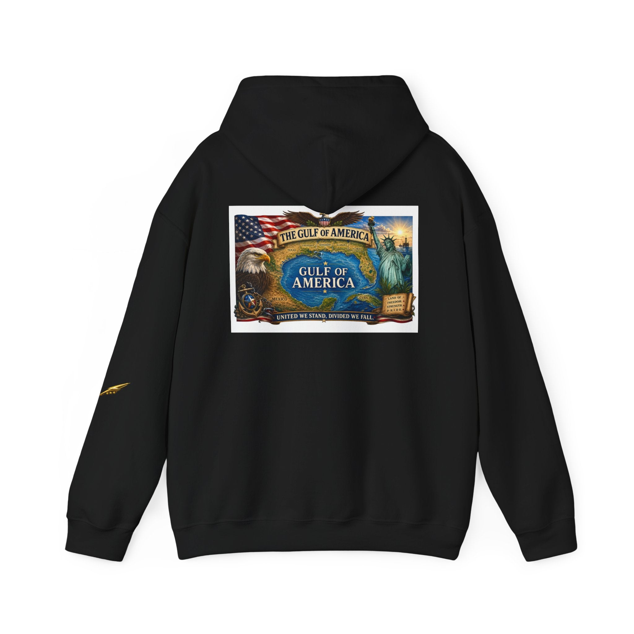 Patriotic Eagle Hoodie – FAFO Flag Design Pullover