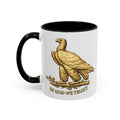 Gold Eagle "In God We Trust" Accent Coffee Mug