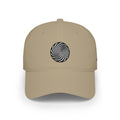 Spiral Swirl Embroidered Cap — Low Profile Baseball Hat