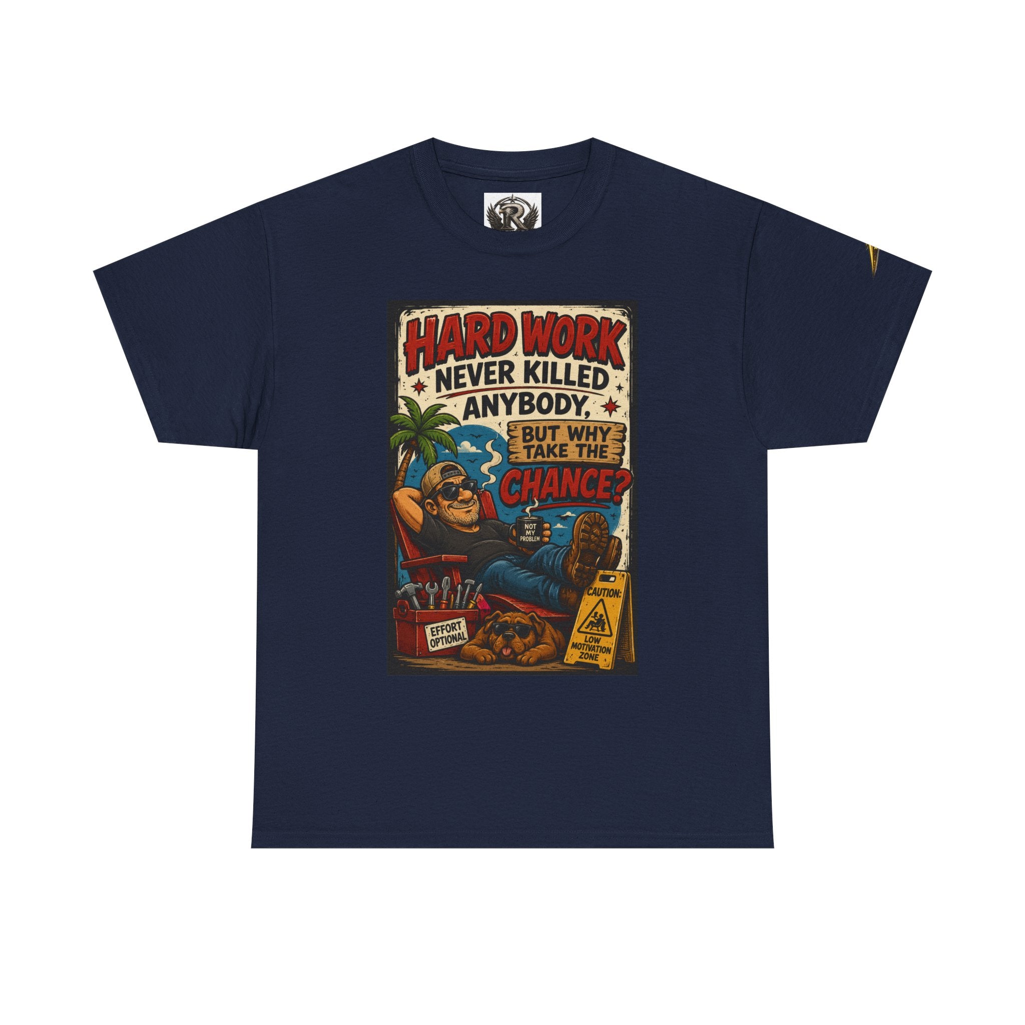 Hard Work Never Killed Tee — Vintage Retro Graphic T-Shirt